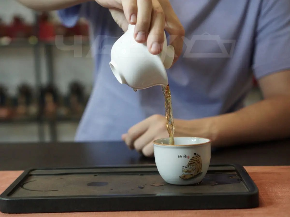 Гайвань № 25, «Белая», фарфор, 110 мл