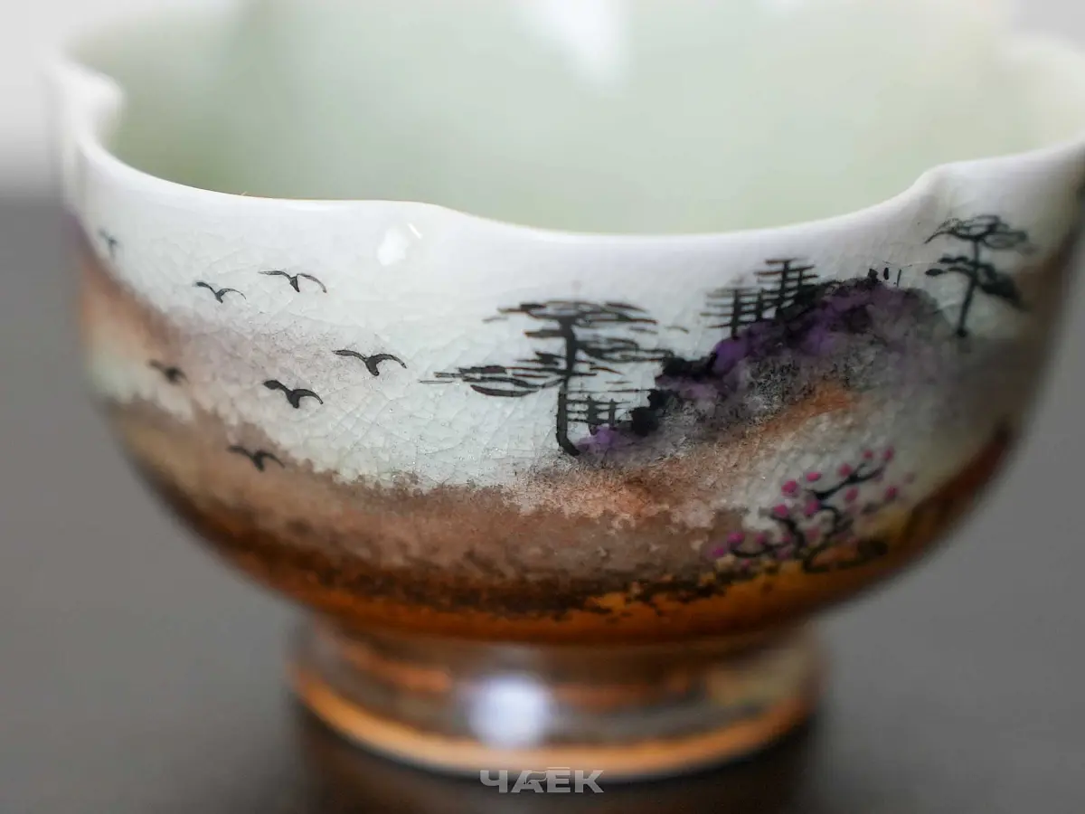 Пиала № 271, керамика Цзиндэчжэнь, 80 мл