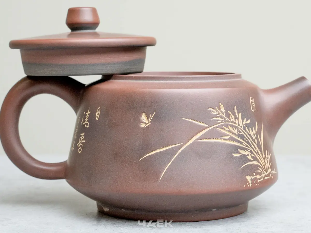 Чайник из Гуанси № 168, керамика Циньчжоу, 206 мл