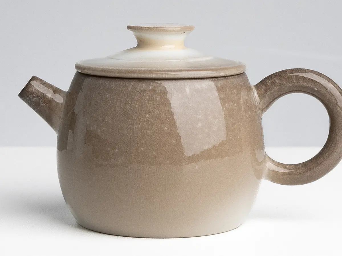 Чайник № 802, керамика Дэхуа, 120 мл