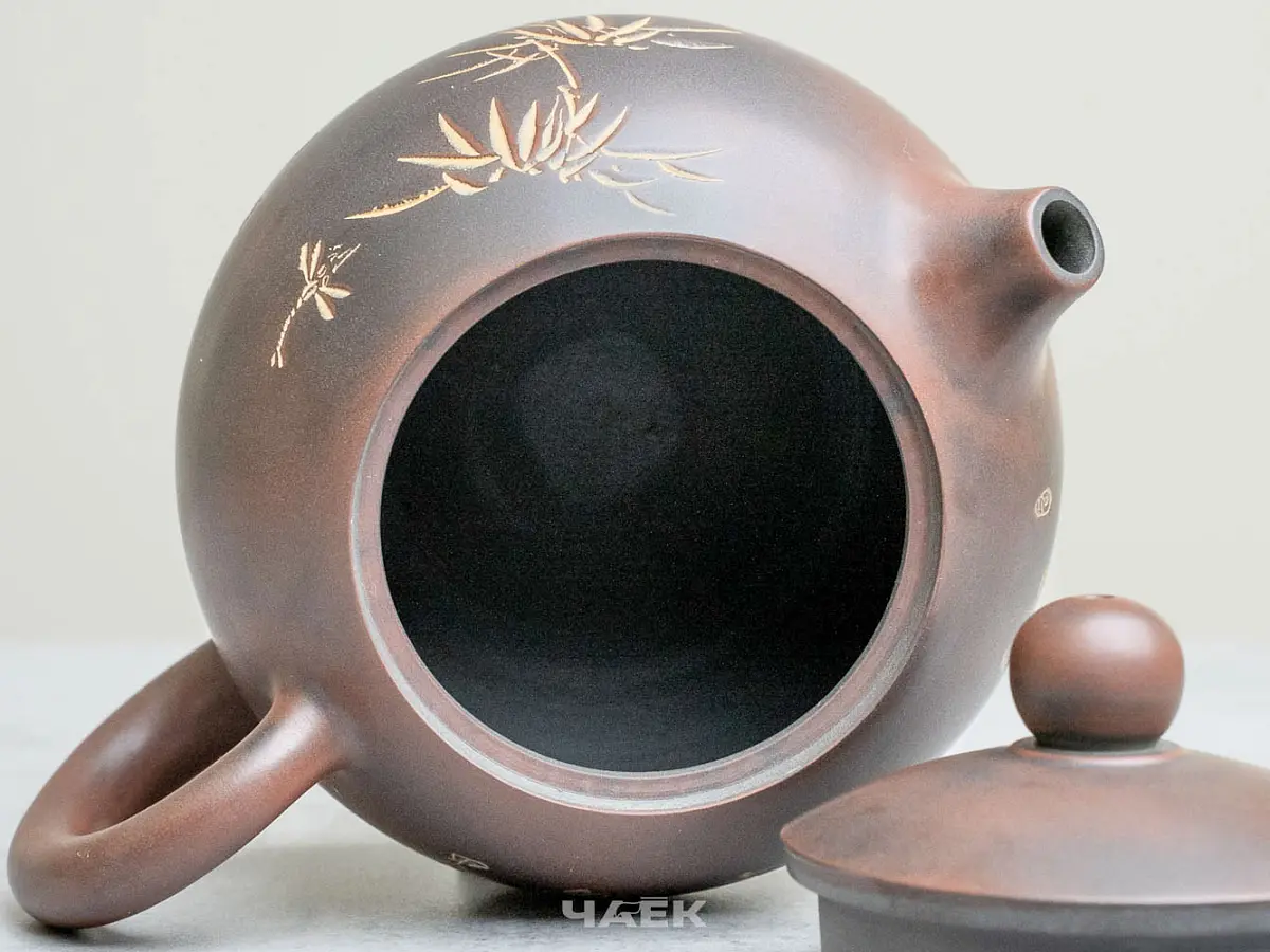 Чайник из Гуанси № 162 керамика Циньчжоу, 207 мл