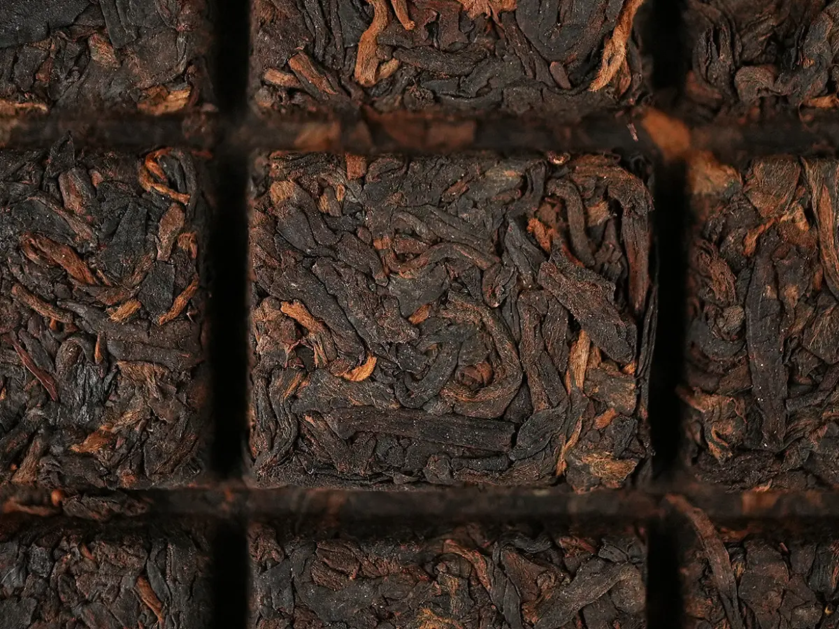 Шу пуэр «Шоколадная плитка», 80 г