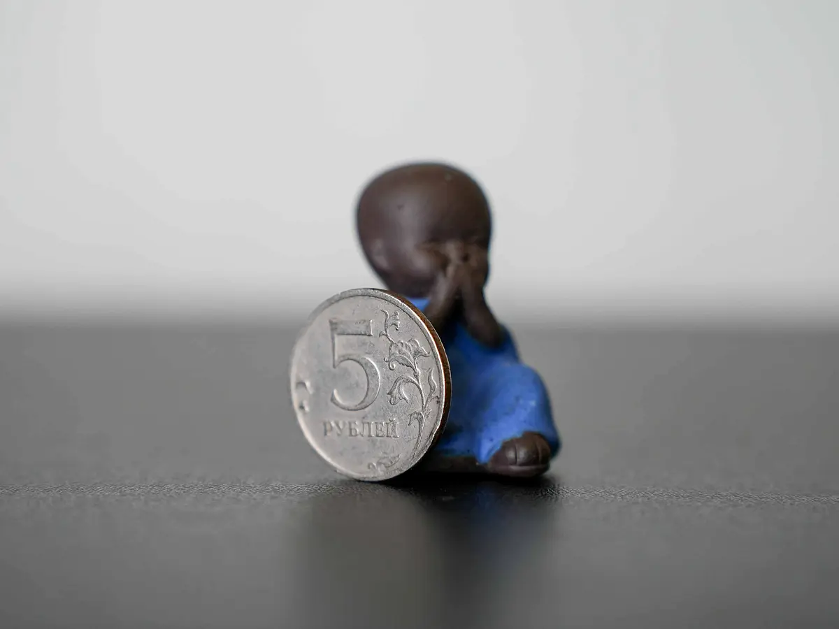 Чайная фигурка «Не говорю» № 103, исинская глина