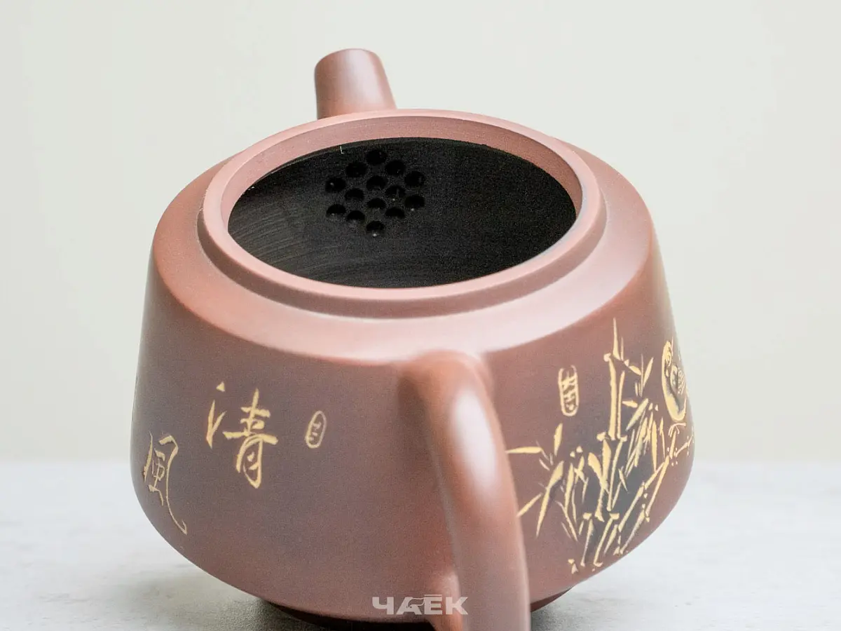 Чайник из Гуанси № 176, керамика Циньчжоу, 200 мл
