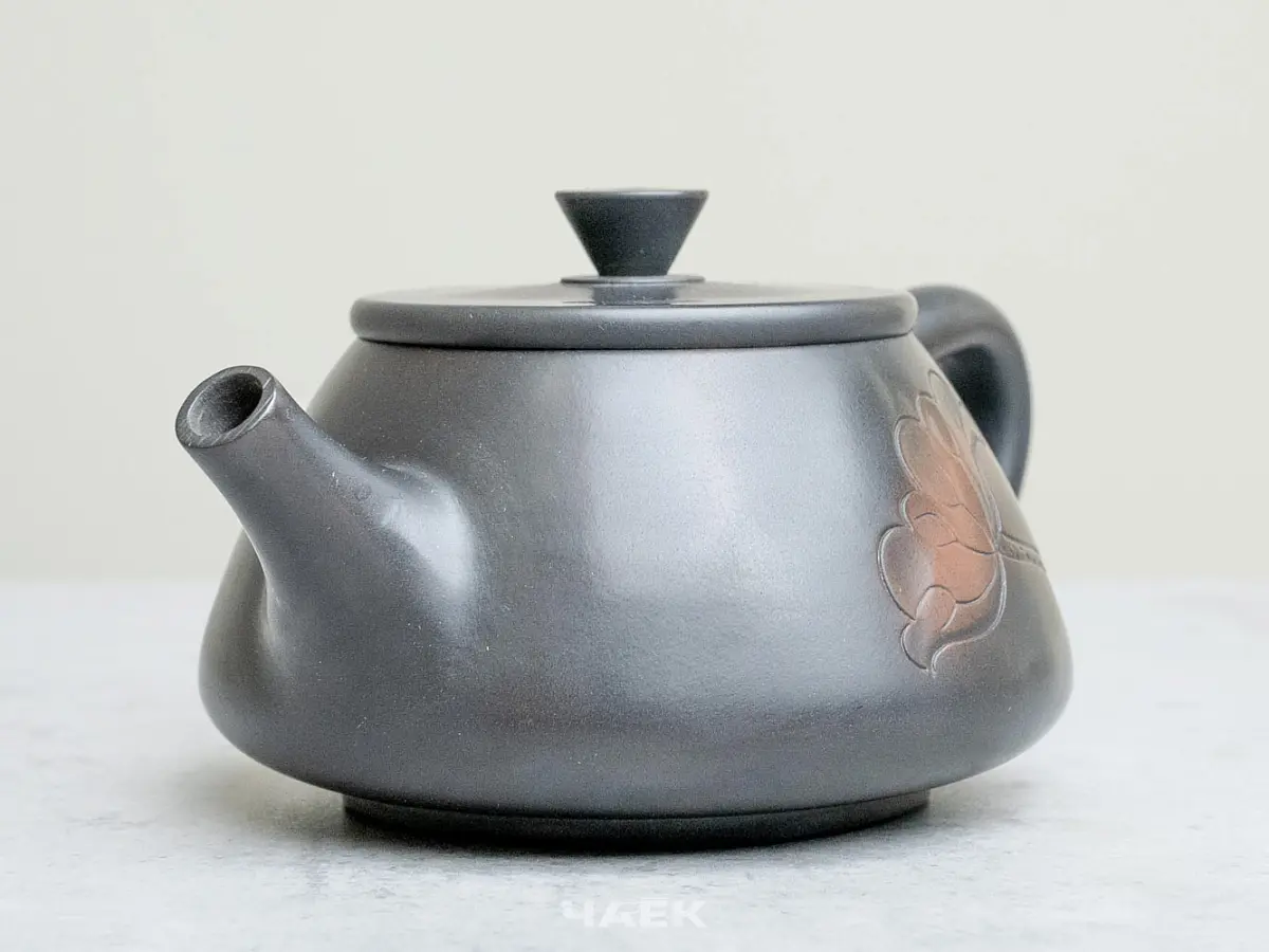 Чайник из Гуанси № 165, керамика Циньчжоу, 145 мл