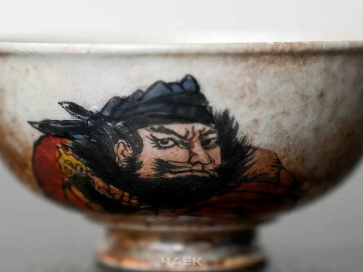 Пиала № 330, керамика Цзиндэчжэнь, 93 мл