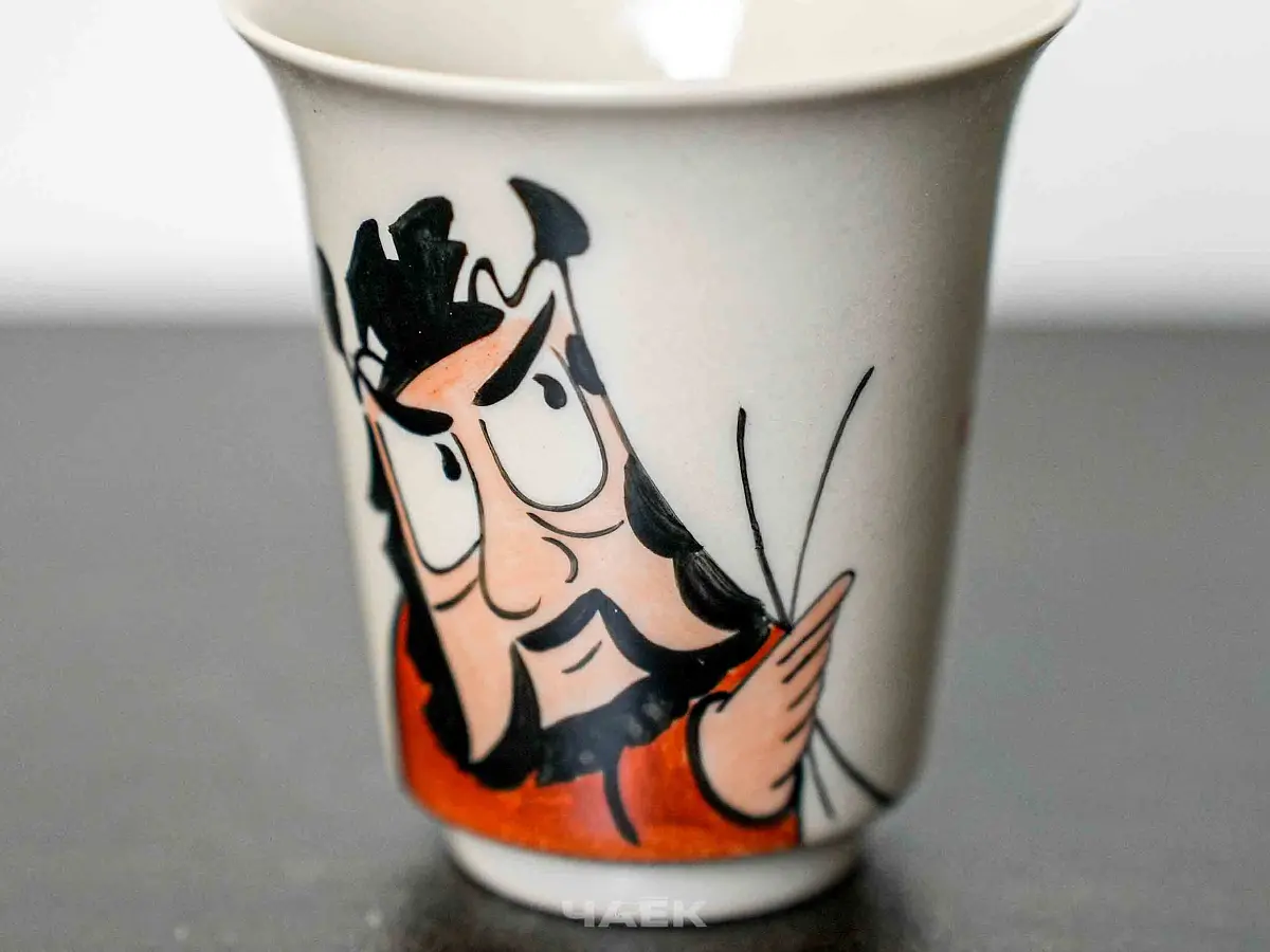 Пиала № 288, керамика Цзиндэчжэнь, 62 мл