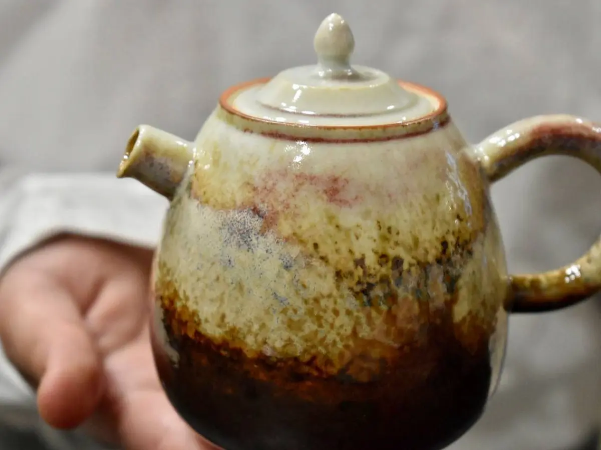 Чайник № 66, керамика Цзиндэчжэнь, 210 мл