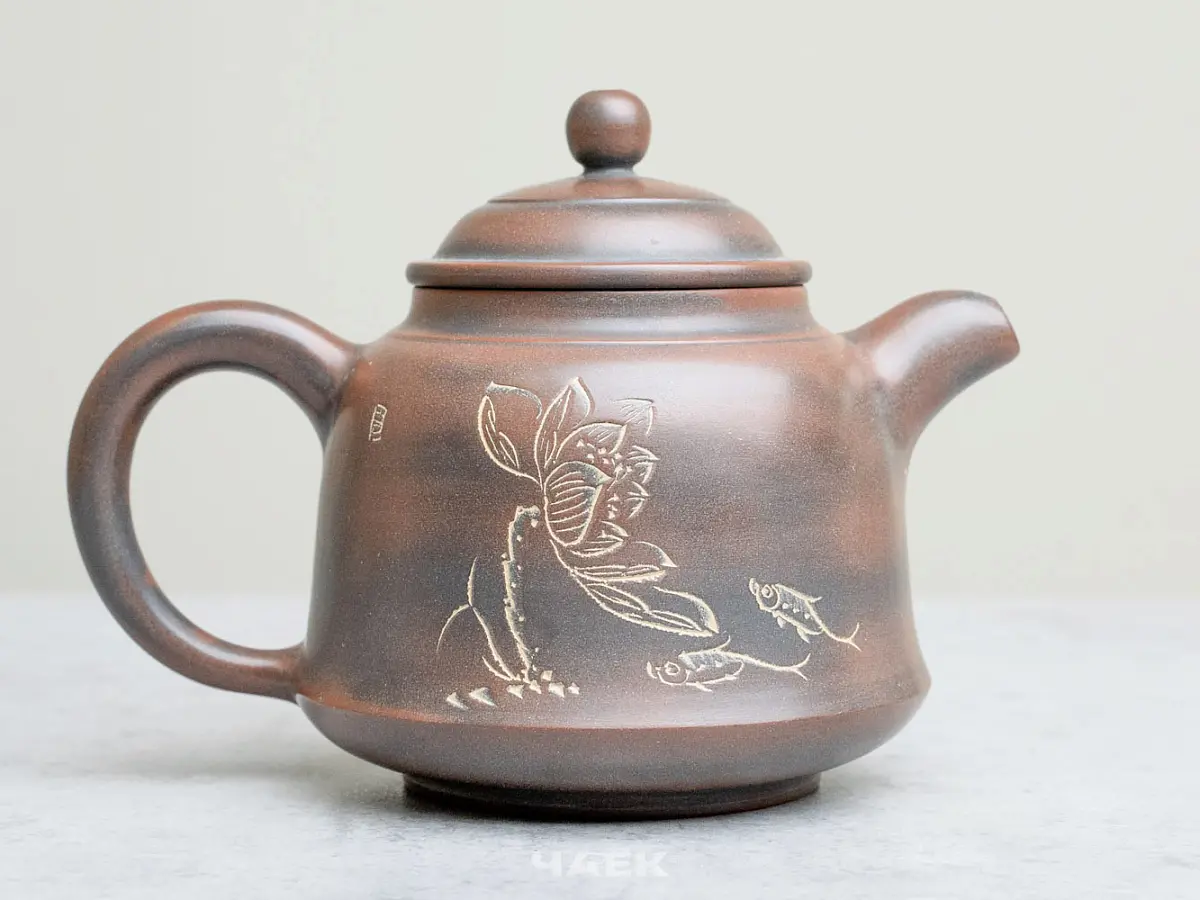 Чайник из Гуанси № 172, керамика Циньчжоу, 152 мл