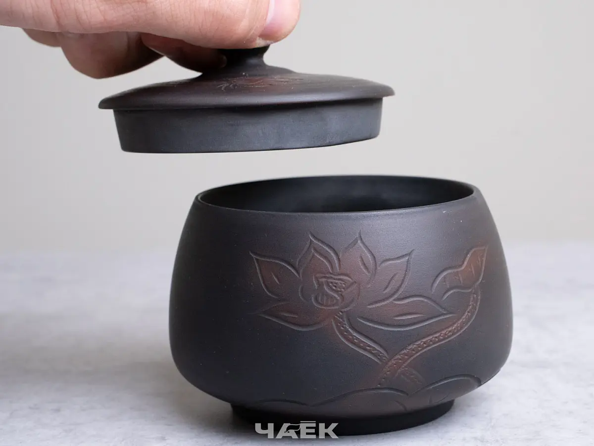 Чайница № 8, керамика Цзяньшуй 