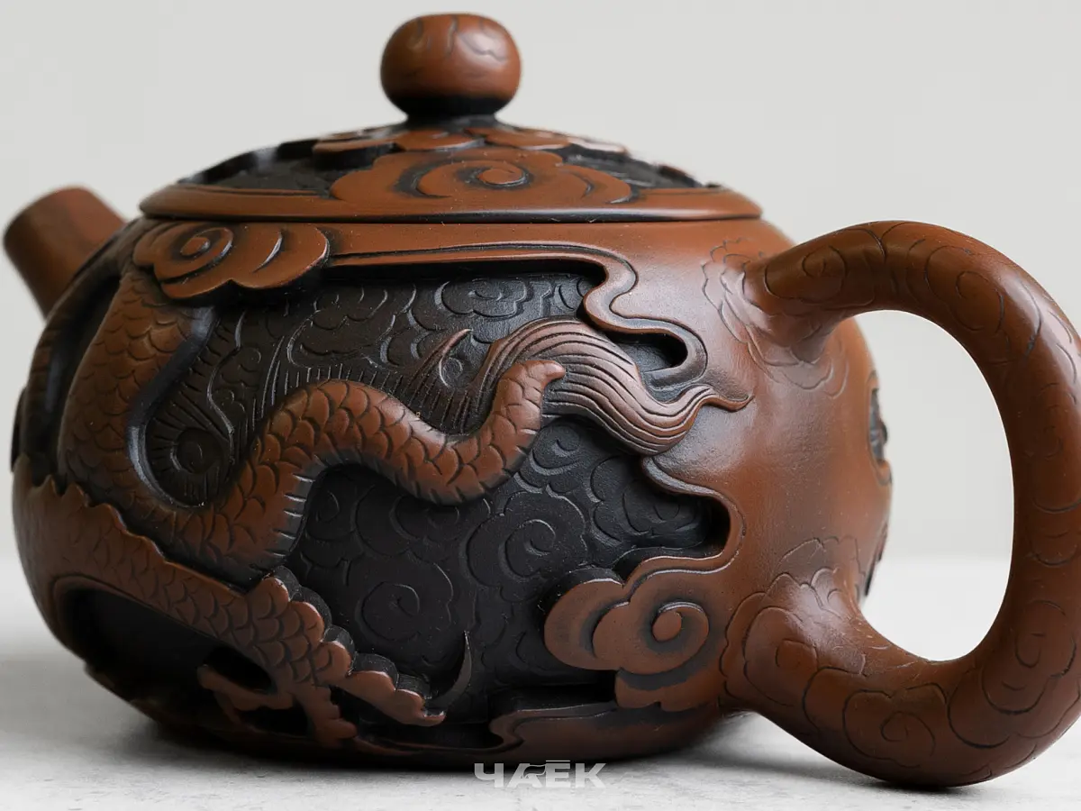 Чайник № 129 из керамики Цзяньшуй, 225 мл