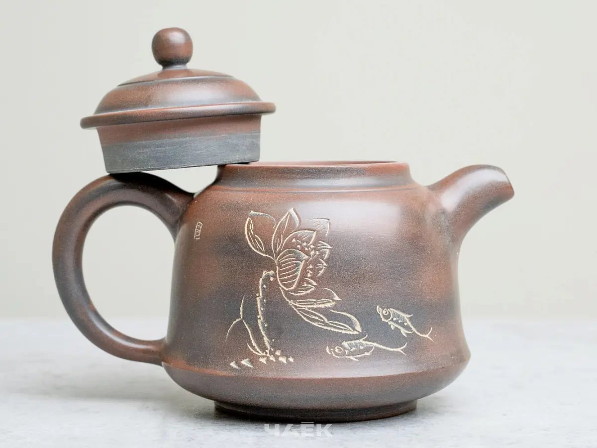 Чайник из Гуанси № 172, керамика Циньчжоу, 152 мл