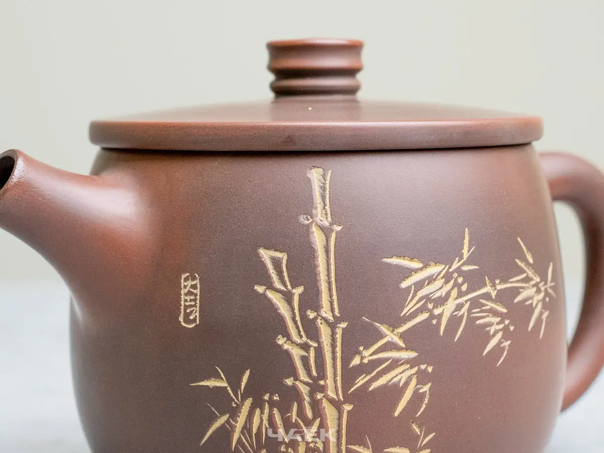 Чайник из Гуанси № 188, керамика Циньчжоу, 161 мл
