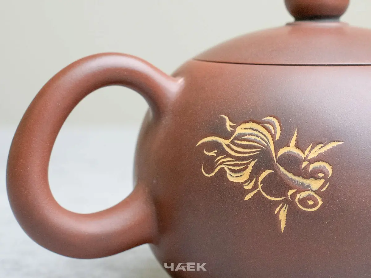 Чайник из Гуанси № 190, керамика Циньчжоу, 160 мл