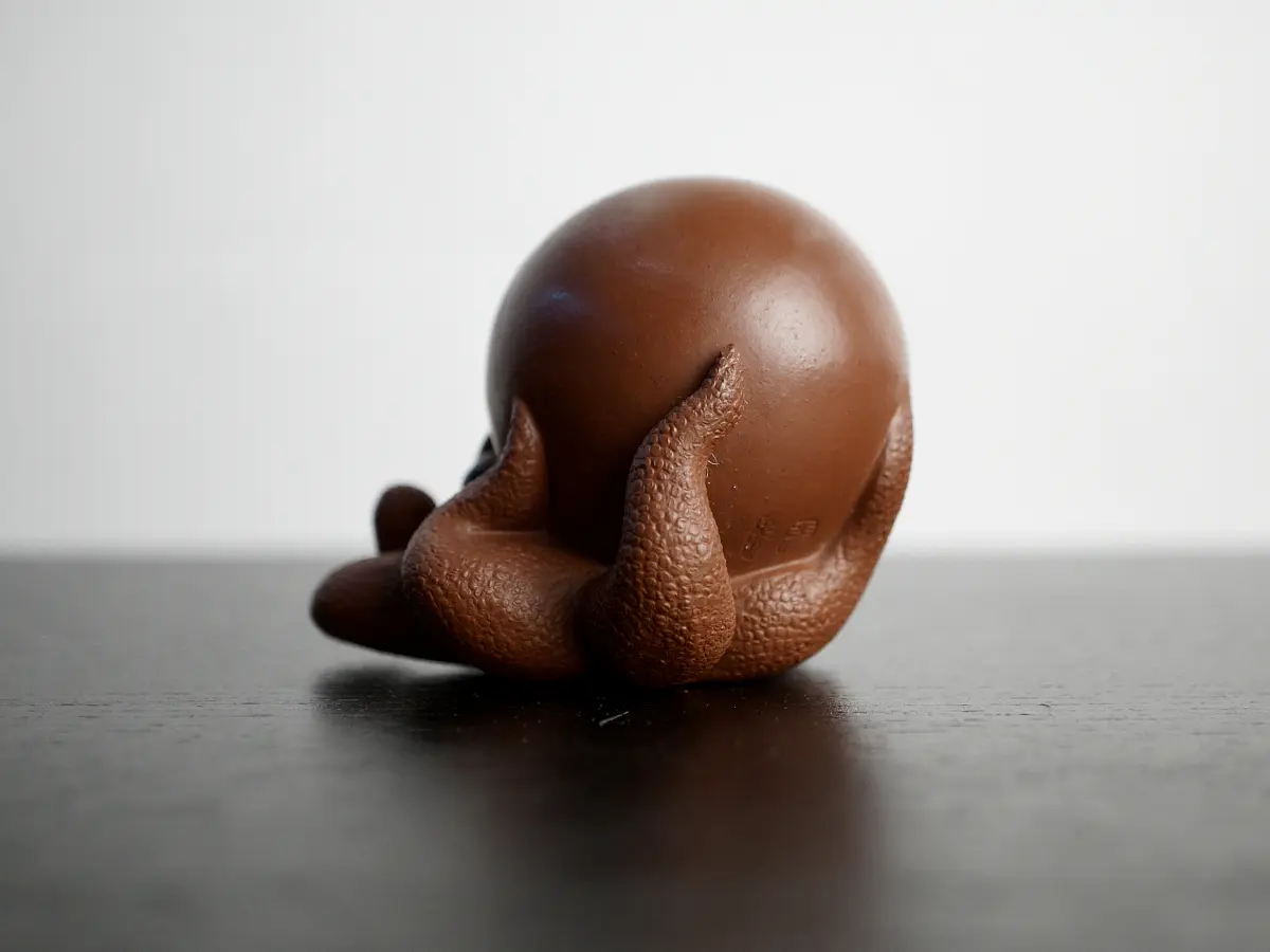 Чайная фигурка «Осьминог» № 1, исинская глина