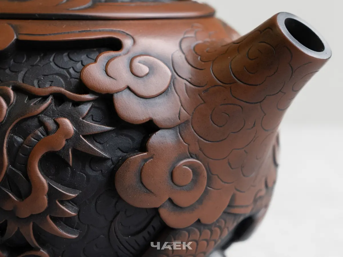 Чайник № 129 из керамики Цзяньшуй, 225 мл