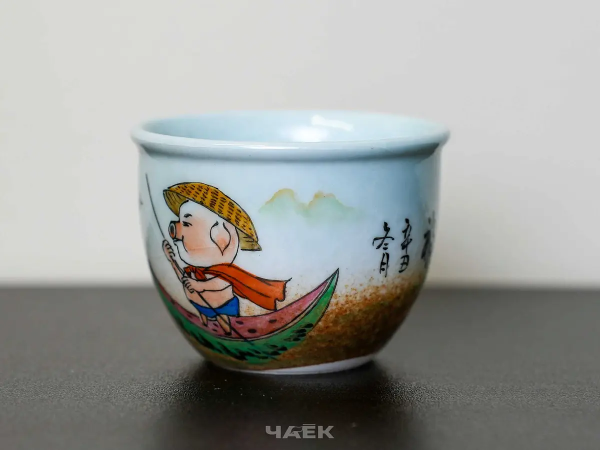 Пиала № 263, керамика Цзиндэчжэнь, 110 мл