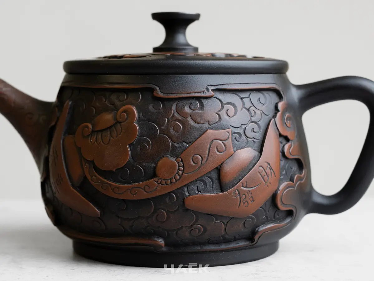 Чайник № 131 из керамики Цзяньшуй, 335 мл