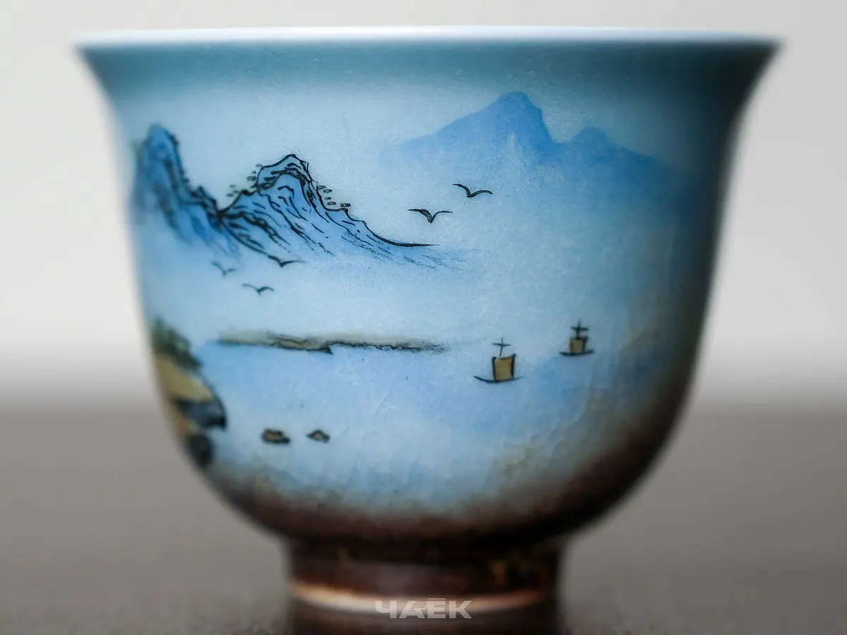 Пиала № 325, керамика Цзиндэчжэнь, 94 мл