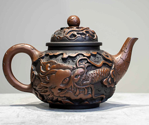 Чайник из керамики Цзяньшуй, 380 мл, №6