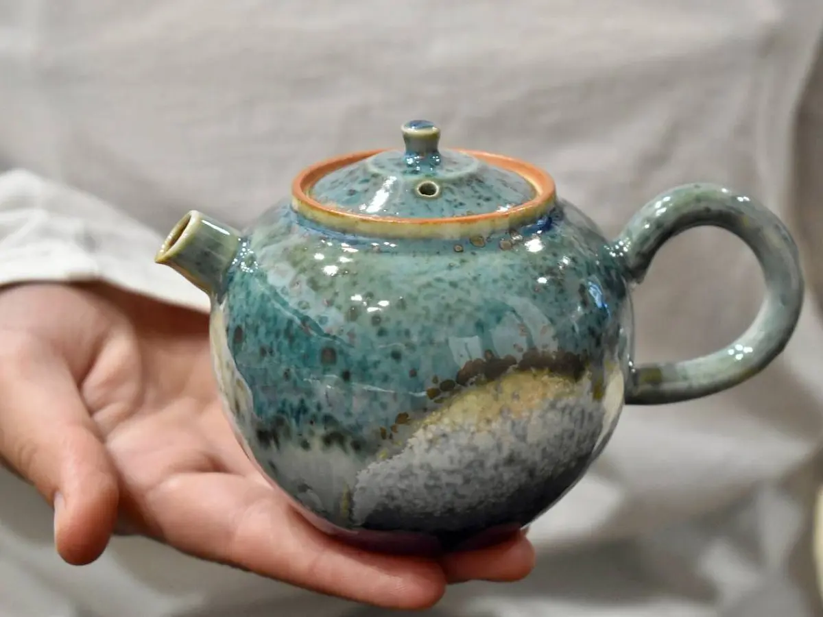 Чайник № 46, керамика Цзиндэчжэнь, 200 мл
