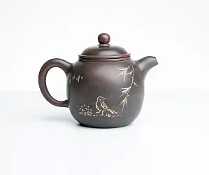 Чайник из Гуанси № 1035, керамика Циньчжоу, 205 мл