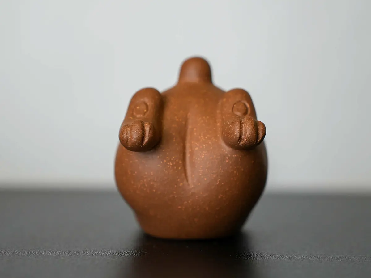 Чайная фигурка «Заяц» № 89, исинская глина