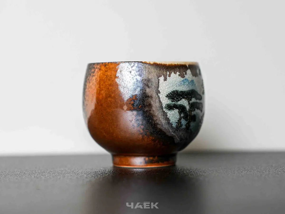 Пиала № 320, керамика Цзиндэчжэнь, 123 мл