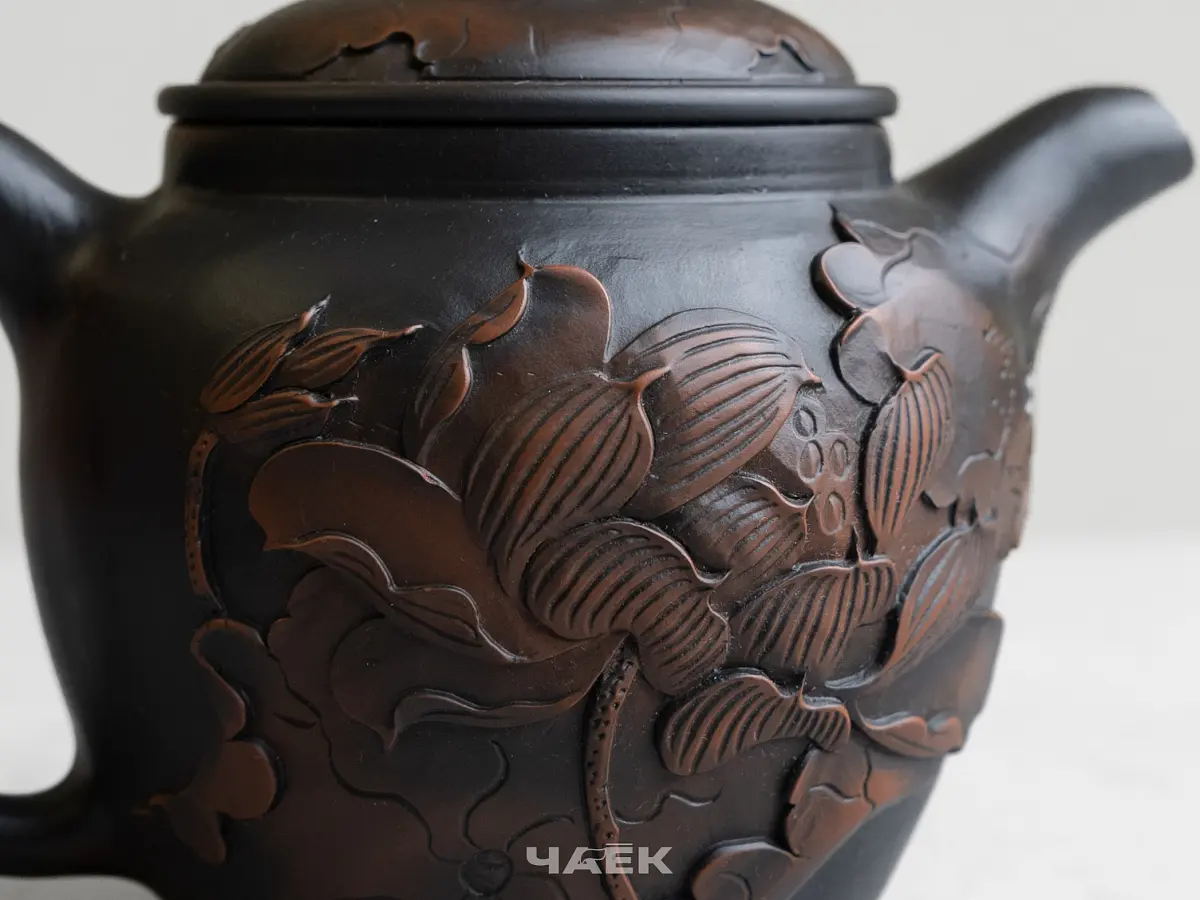 Чайник № 145 из керамики Цзяньшуй, 187 мл