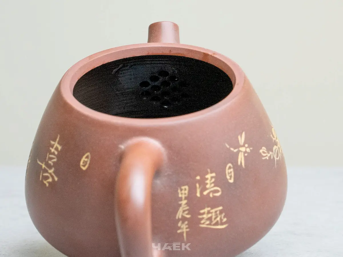 Чайник из Гуанси № 152, керамика Циньчжоу, 134 мл