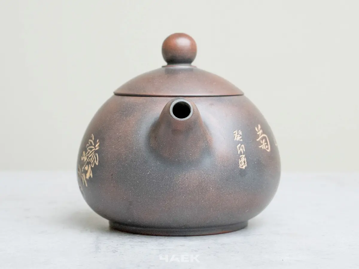 Чайник из Гуанси № 169, керамика Циньчжоу, 145 мл