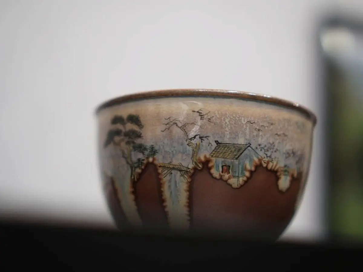 Пиала 17, керамика Цзиндэчжэнь, 107 мл