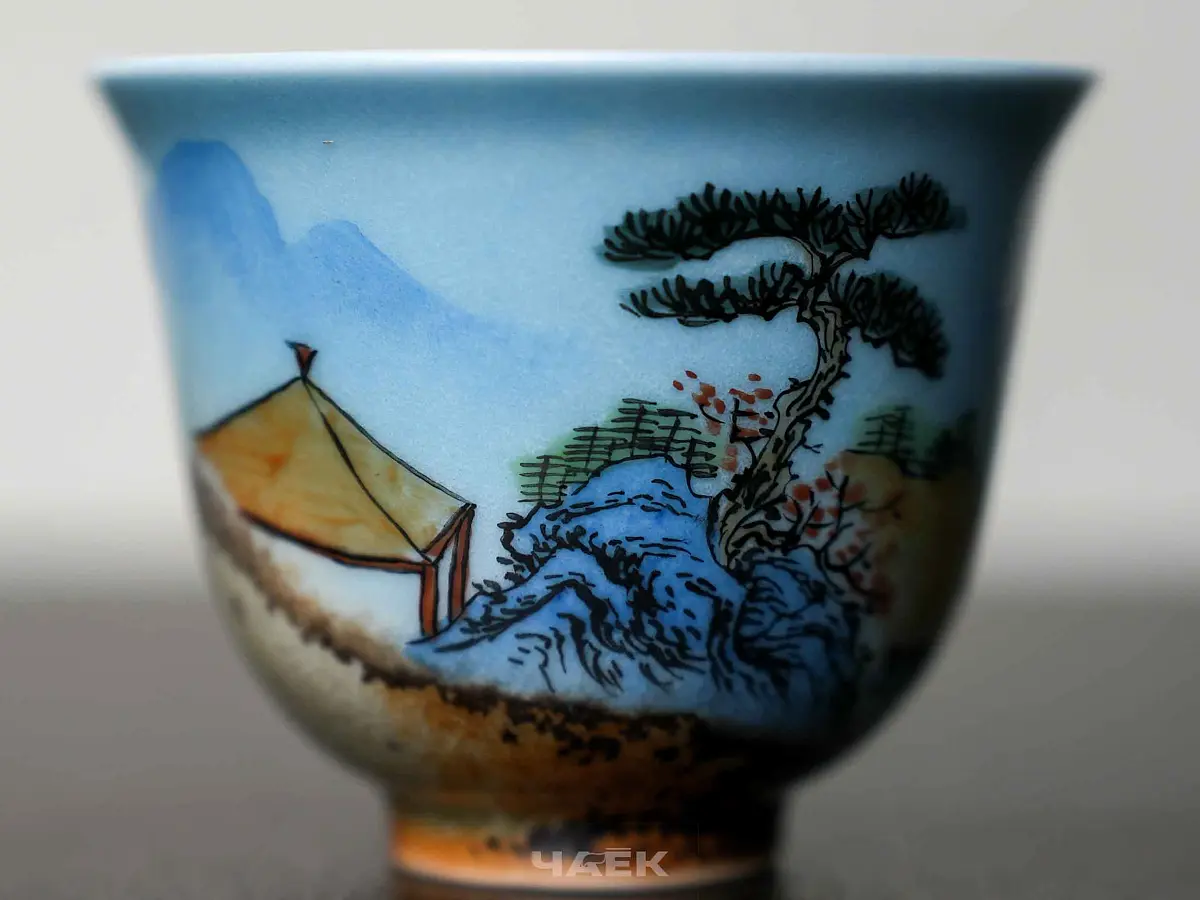 Пиала № 325, керамика Цзиндэчжэнь, 94 мл