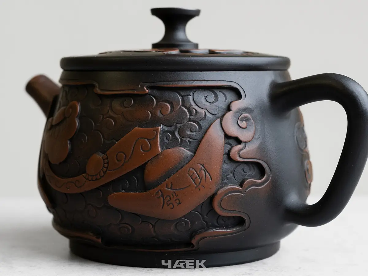 Чайник № 131 из керамики Цзяньшуй, 335 мл