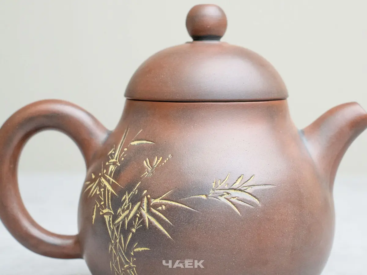 Чайник из Гуанси № 177, керамика Циньчжоу, 115 мл
