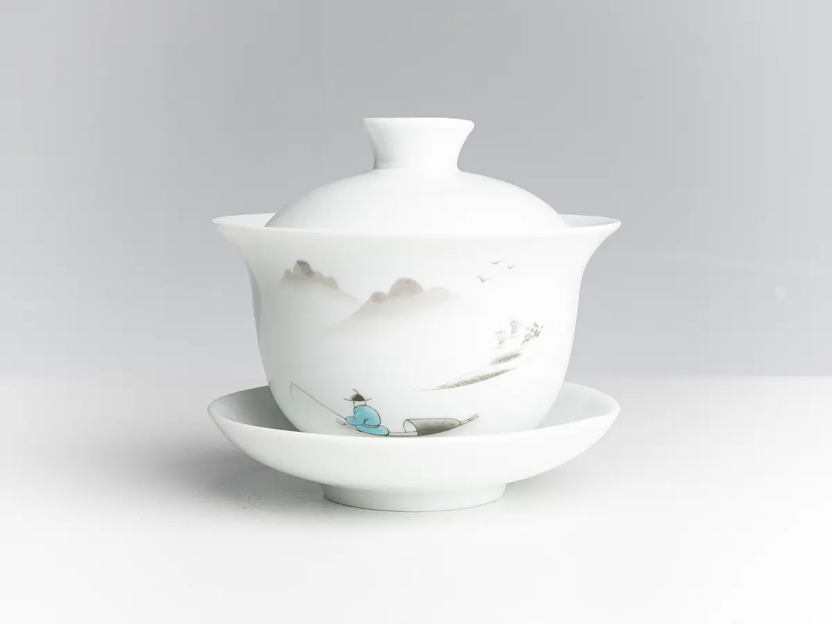 Гайвань № 246, фарфор Дэхуа, 100 мл