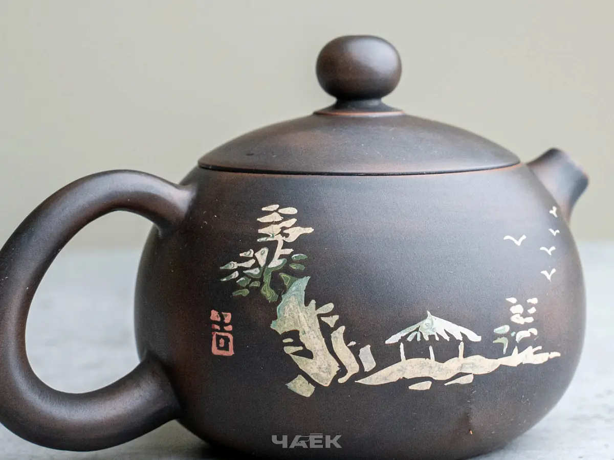 Чайник № 88 из керамики Цзяньшуй, 118 мл