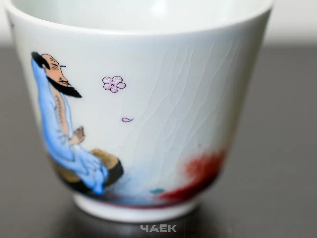 Пиала № 268, керамика Цзиндэчжэнь, 76 мл