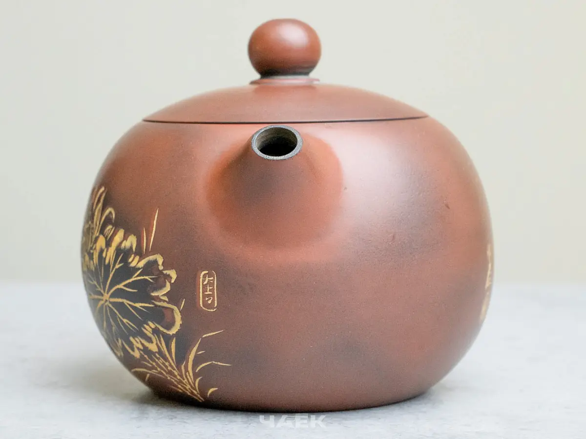 Чайник из Гуанси № 182, керамика Циньчжоу, 230 мл