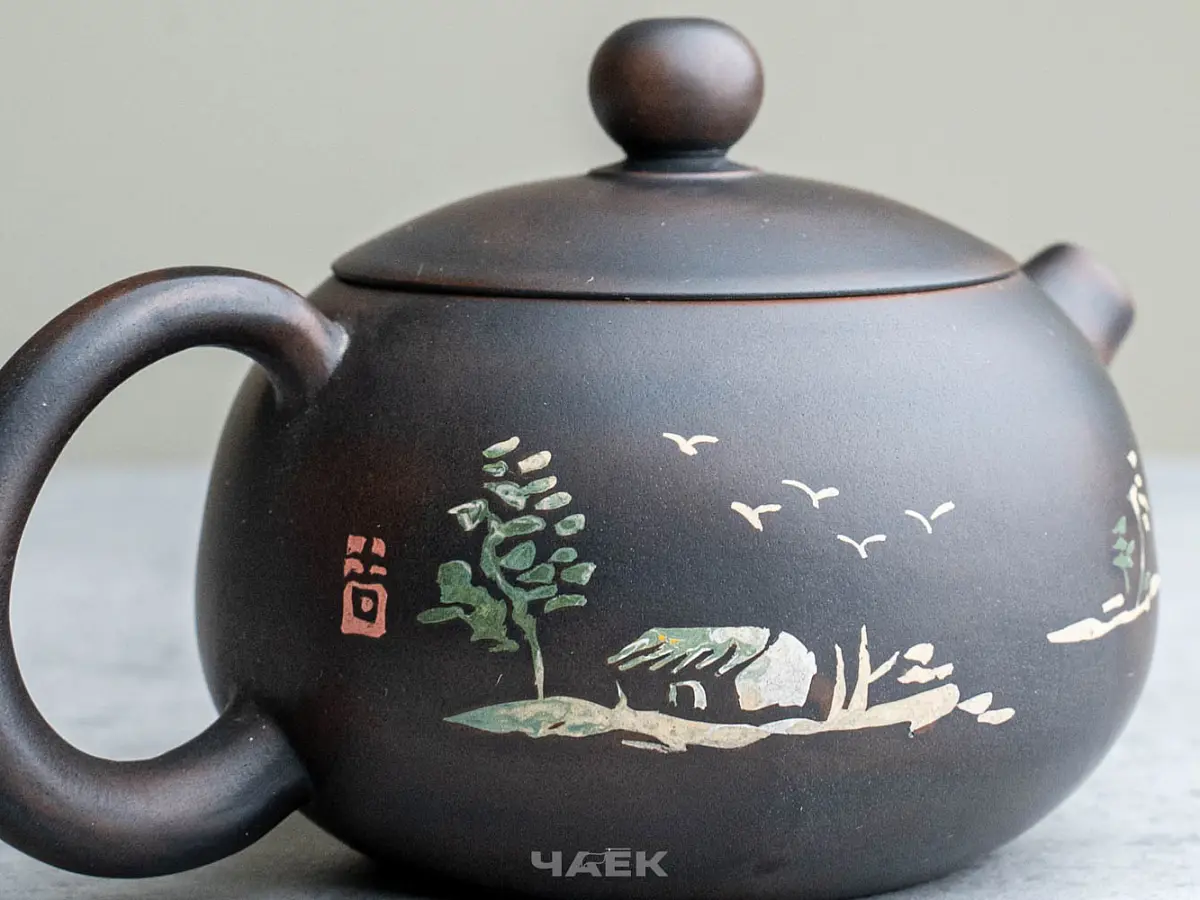 Чайник № 96 из керамики Цзяньшуй, 118 мл