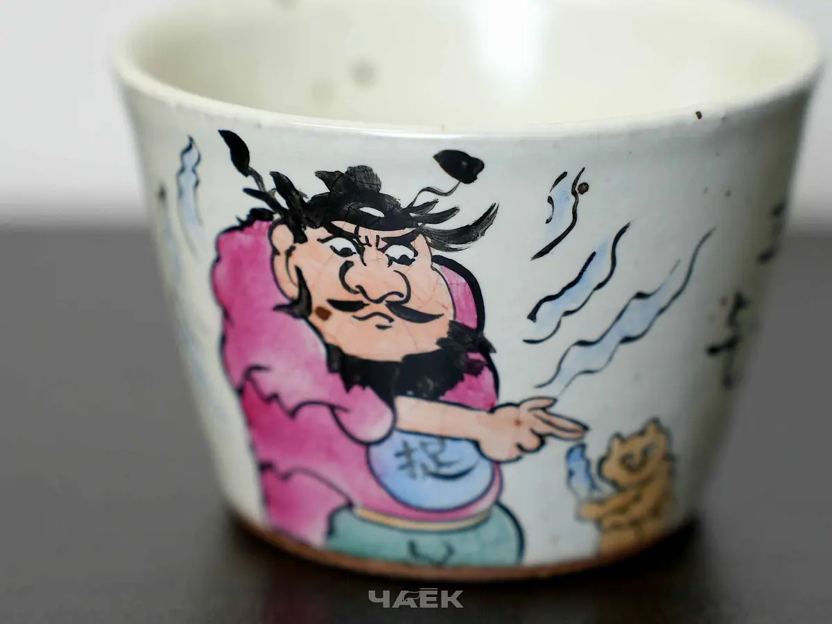 Пиала № 307, керамика Цзиндэчжэнь, 110 мл