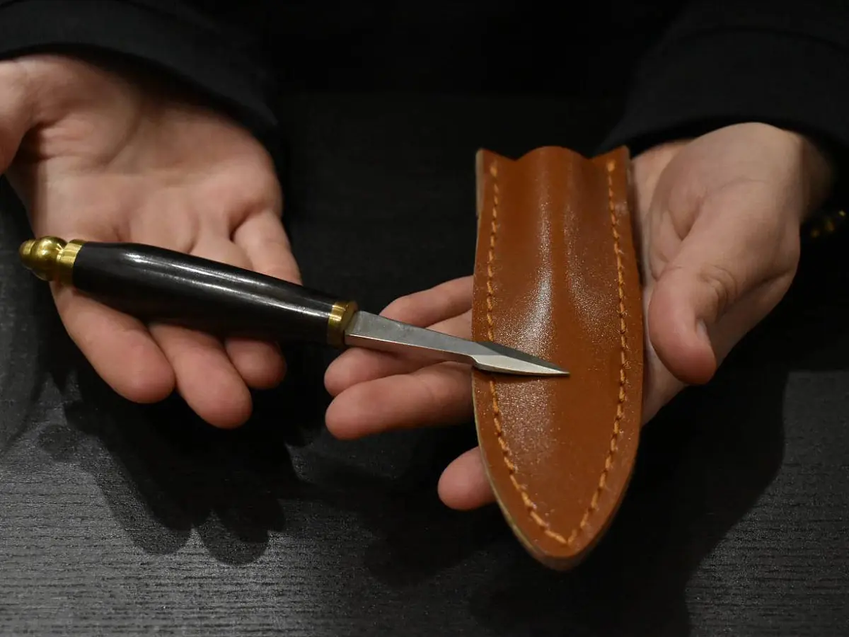 Нож для пуэра № 4