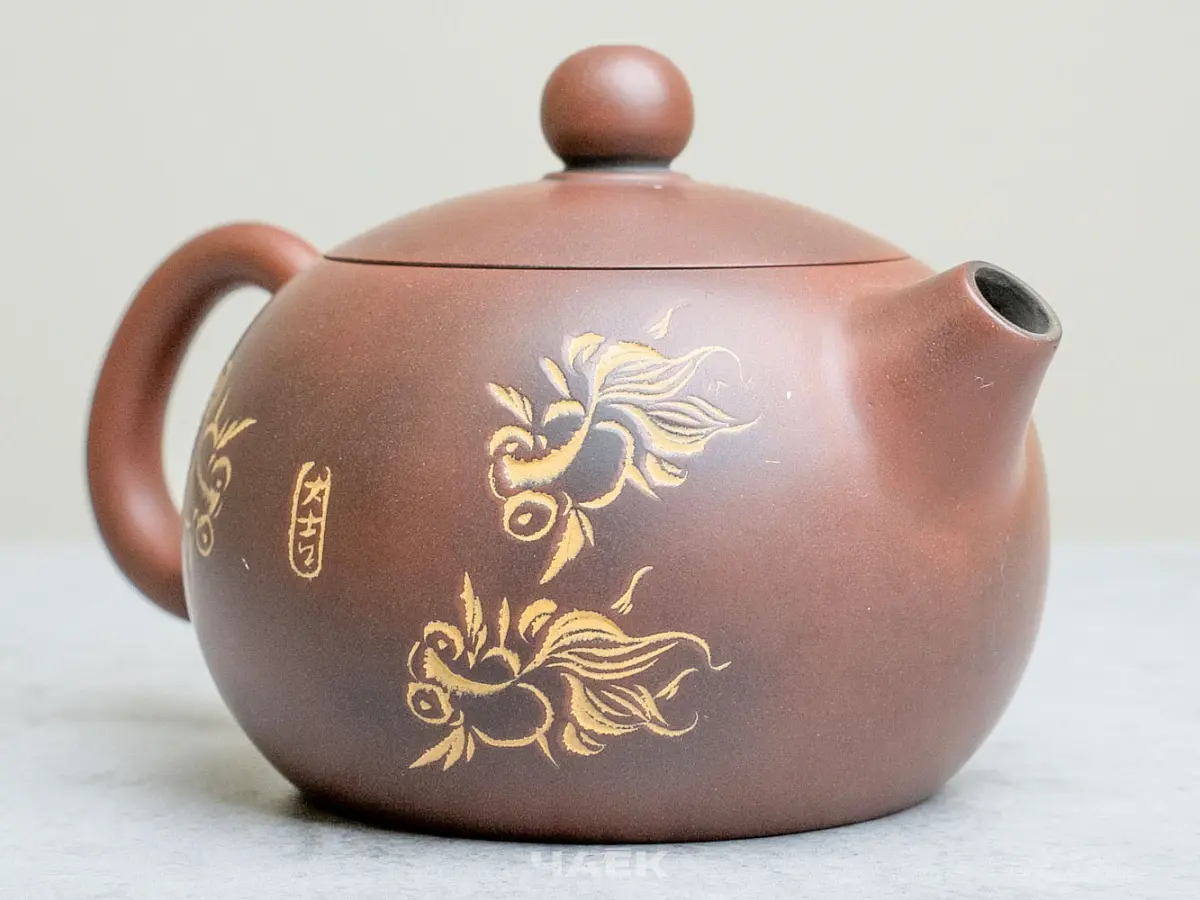 Чайник из Гуанси № 190, керамика Циньчжоу, 160 мл