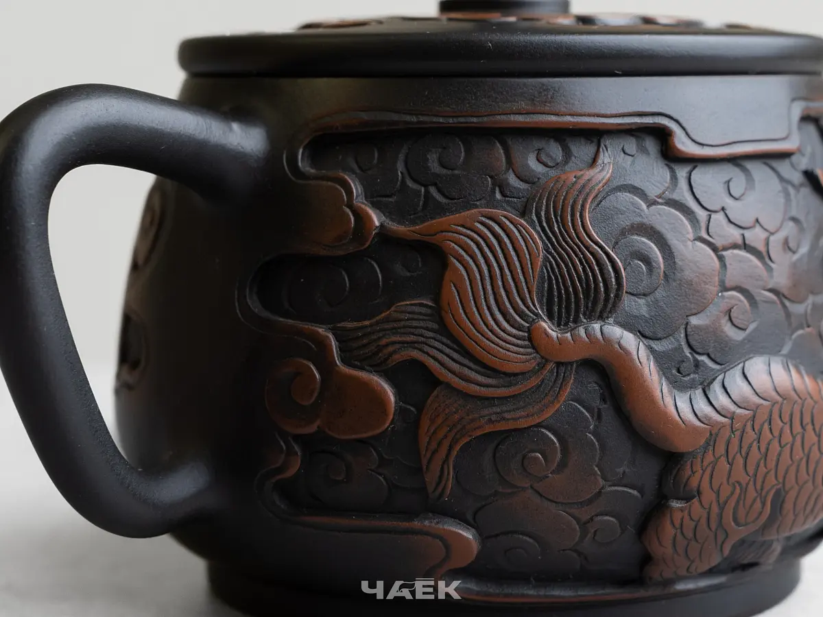 Чайник № 131 из керамики Цзяньшуй, 335 мл