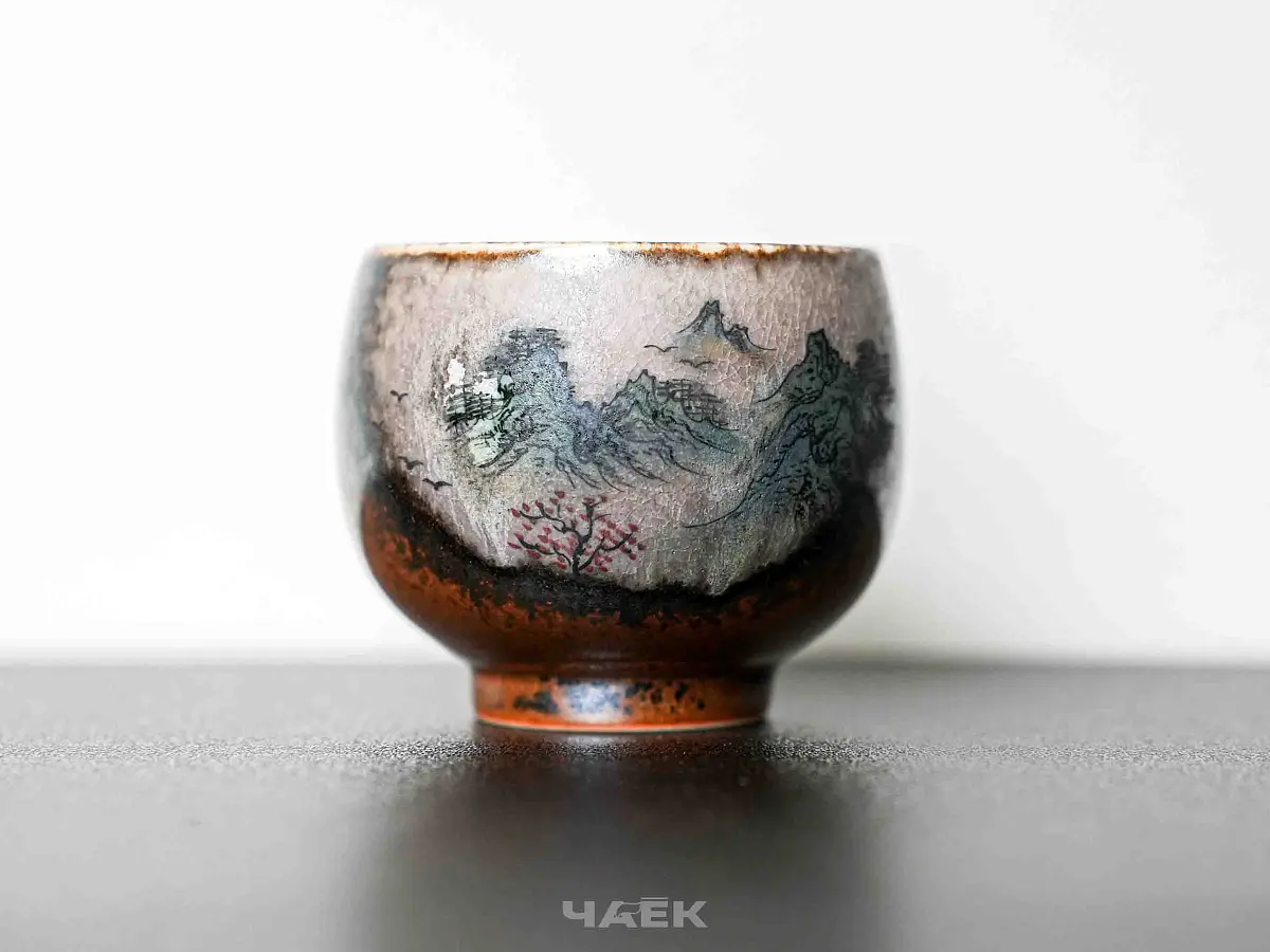 Пиала № 314, керамика Цзиндэчжэнь, 127 мл