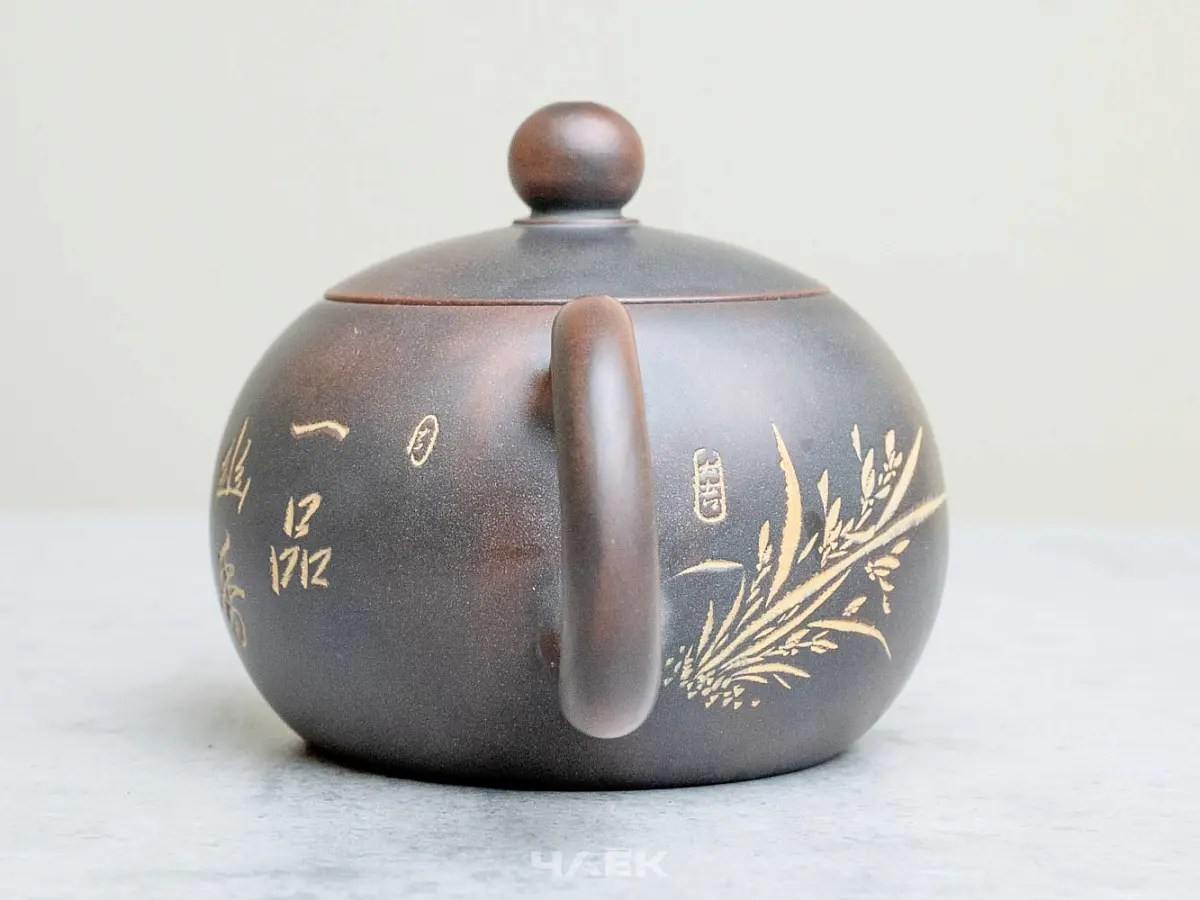 Чайник из Гуанси № 154, керамика Циньчжоу, 130 мл