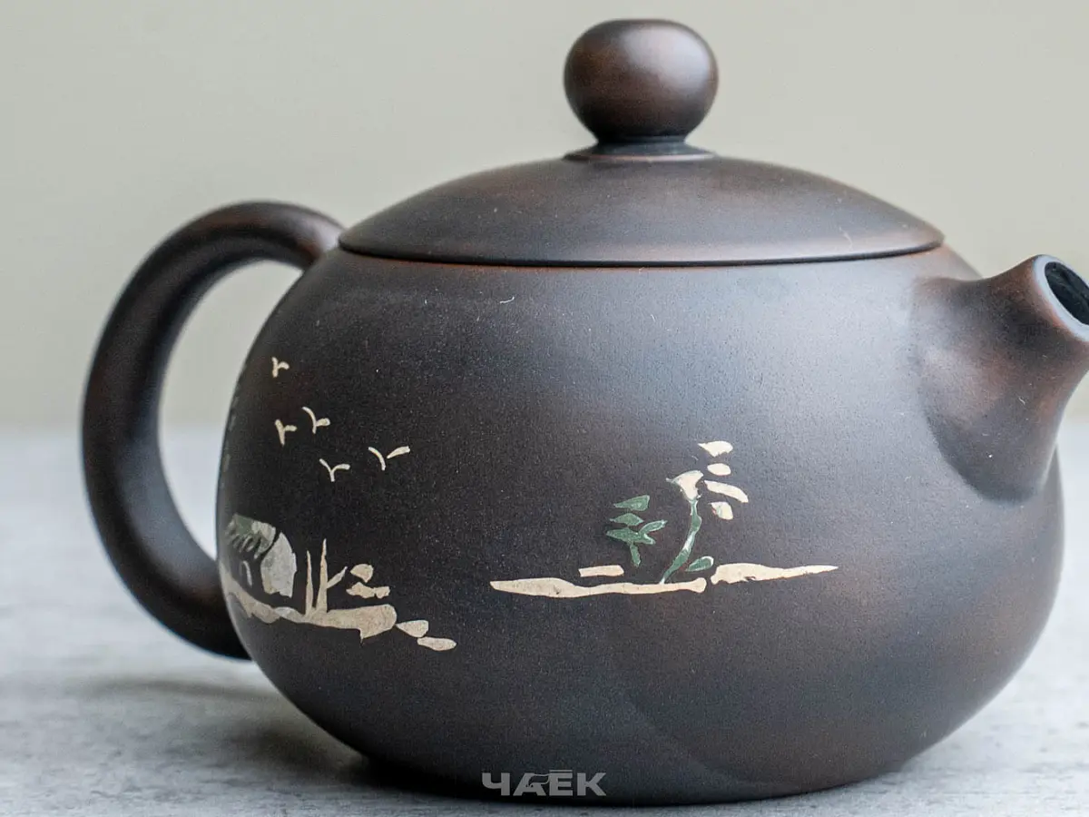 Чайник № 96 из керамики Цзяньшуй, 118 мл