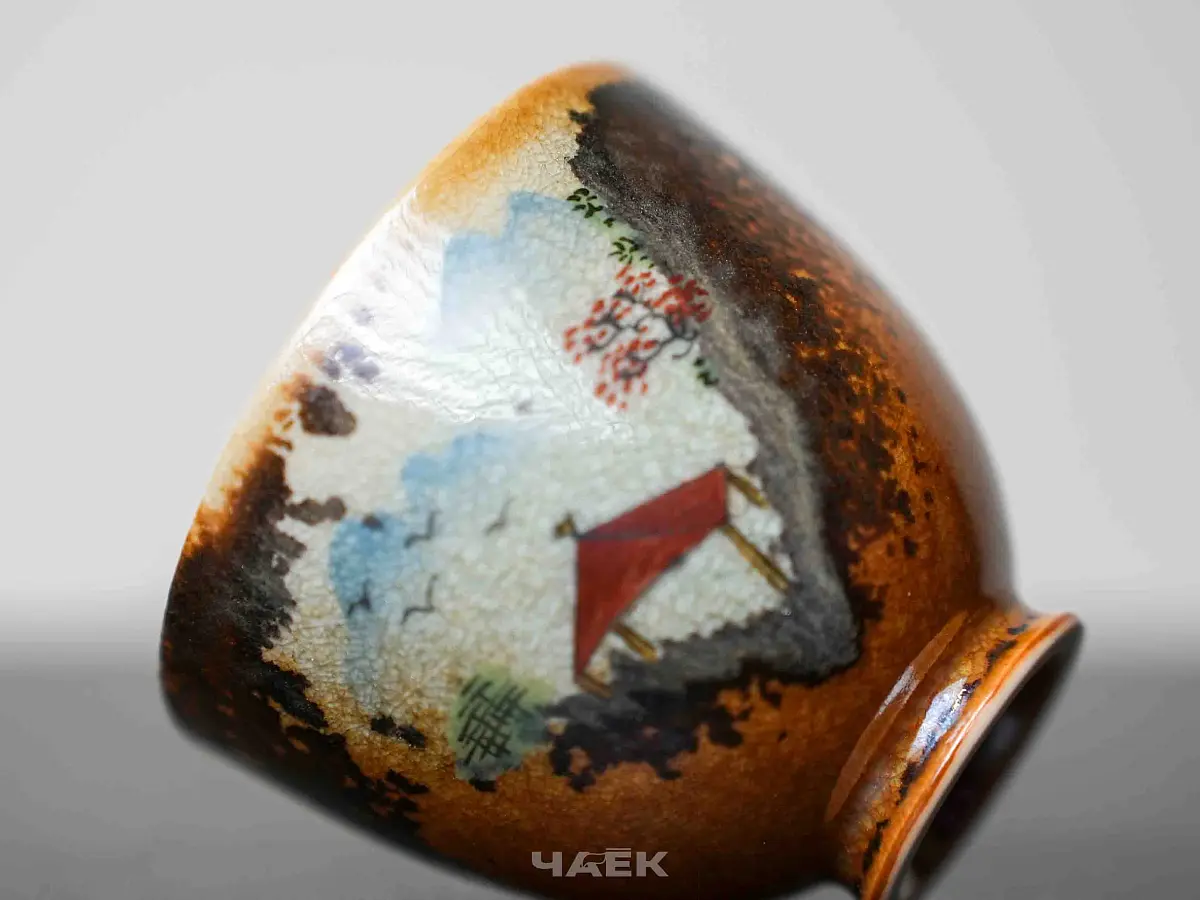Пиала № 316, керамика Цзиндэчжэнь, 100 мл