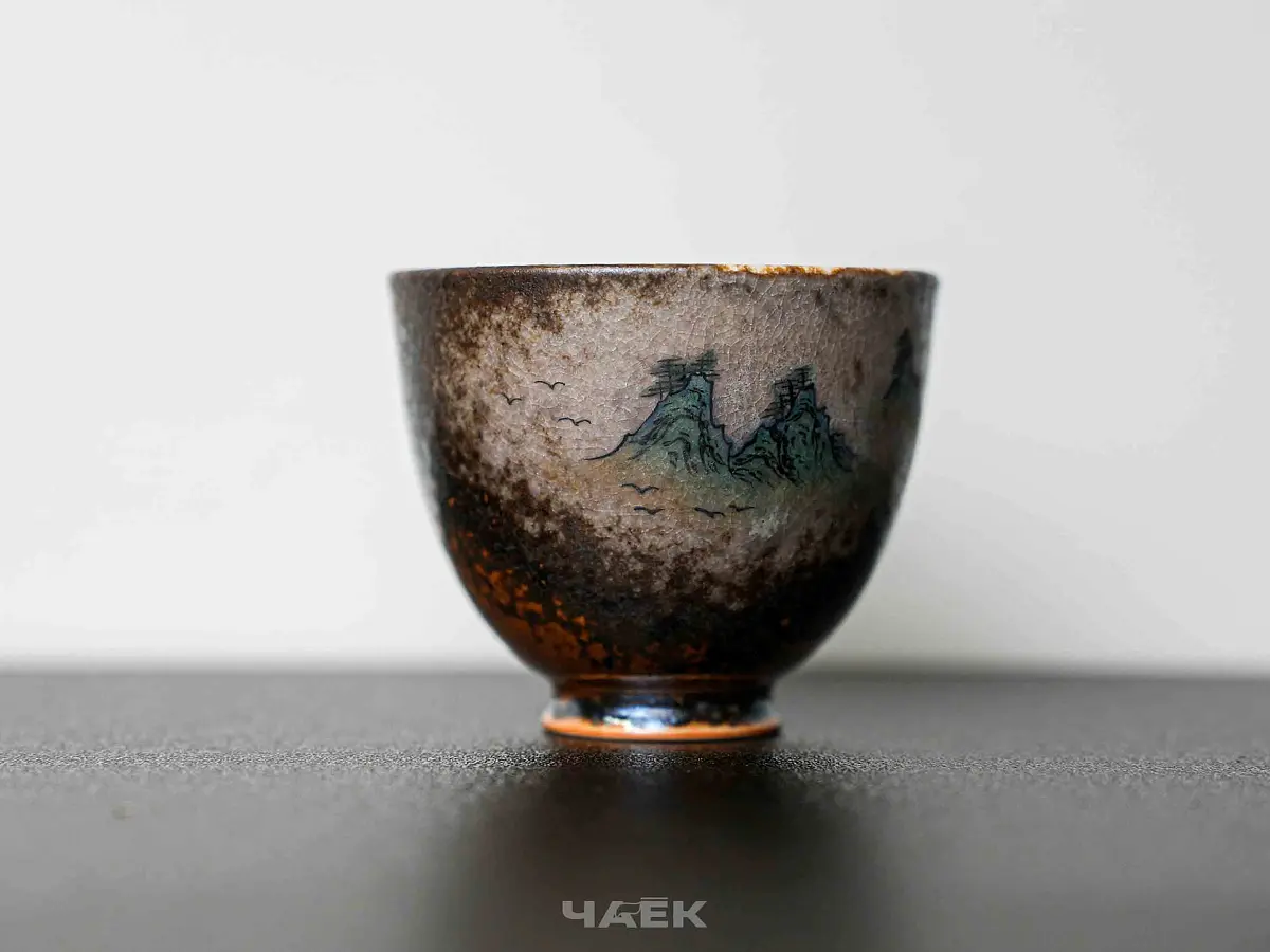 Пиала № 319, керамика Цзиндэчжэнь, 104 мл