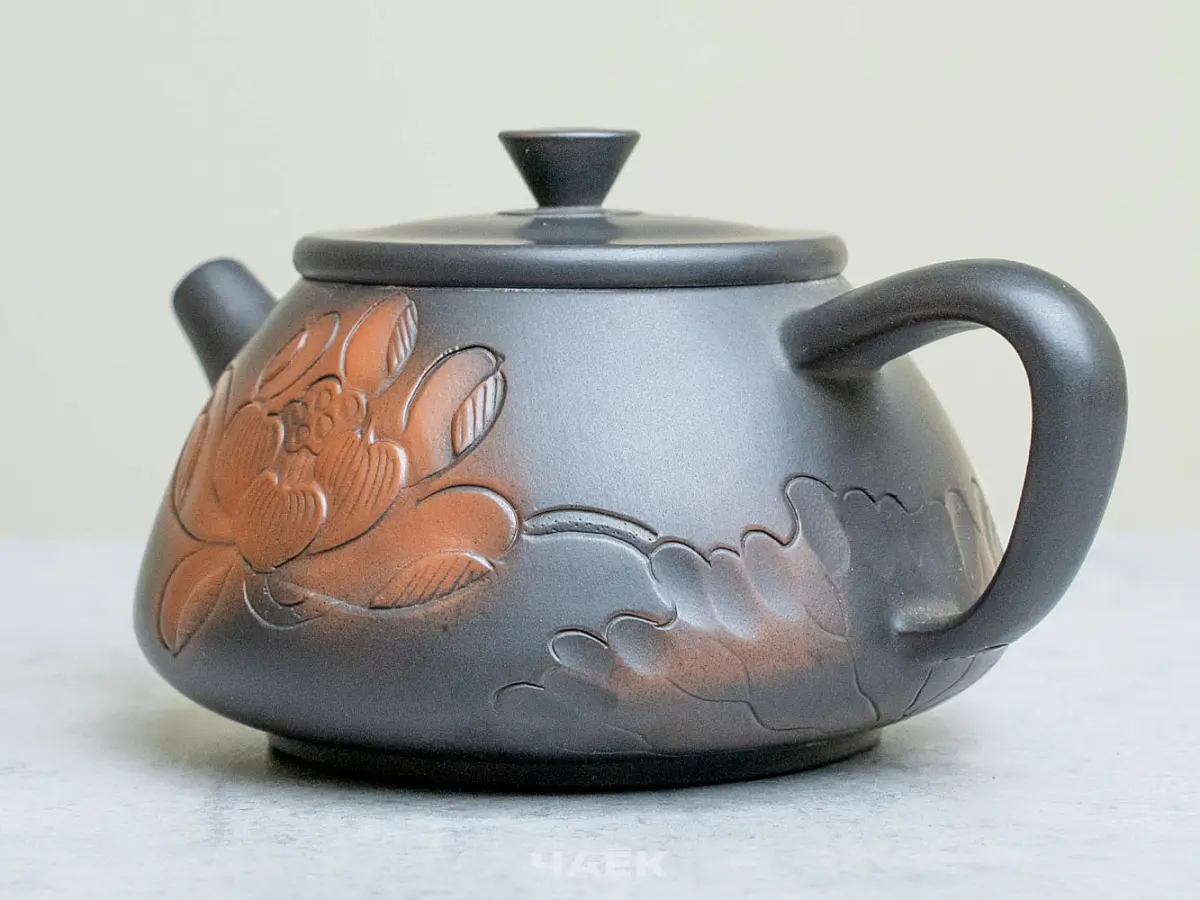 Чайник из Гуанси № 150, керамика Циньчжоу, 165 мл